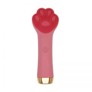Cat Paw Face Electric Cleansing Brush, Deep Pores Washing Vibration Massage Brush, S9A1420